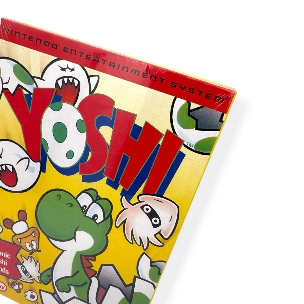 Yoshi (Nintendo Entertainment System, 1992) NEW & FACTORY PLASTIC SEALED CIB